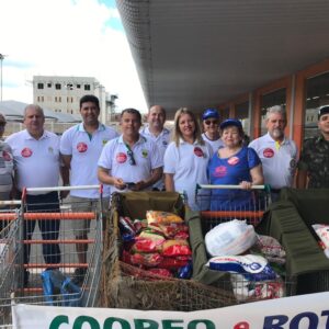 Campanha Natal Sem Fome Coopeq e Rotary
